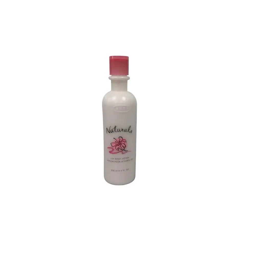 Avon Senses naturals body lotion - lily - 8.4 fl oz New Sealed Discontinued‎